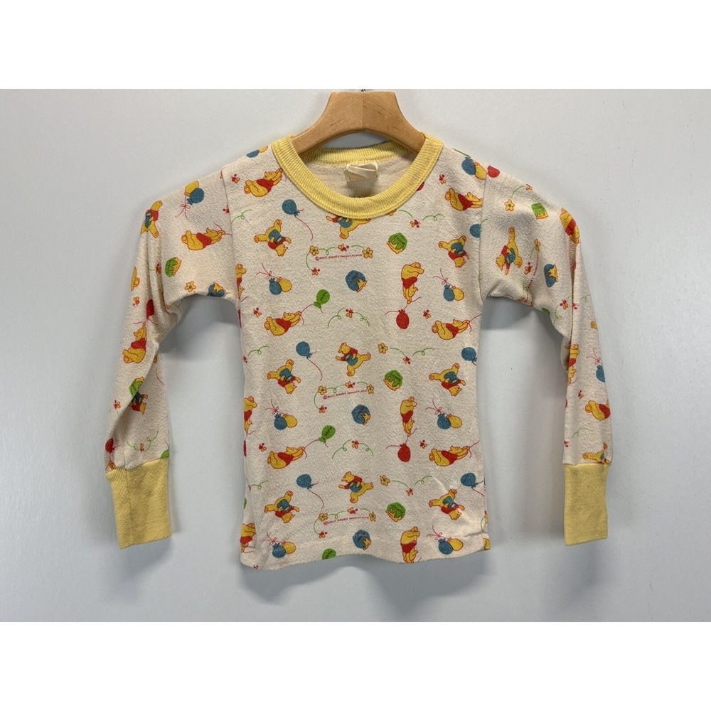 Vtg Sears Winnie The Pooh Shirt Sz 6 Kids 70's Classic Disney